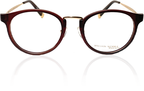 William Morris London's round structure, encompasses rich Italian acetates.  A style which exudes pure confidence. Main Image